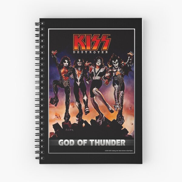Item preview, KISS ® the band - Destroyer - God of Thunder designed and sold by musmus76.
