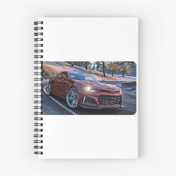 Item preview, Camaro ZL1 Cartoon Drawing Action Print designed and sold by Auto-Prints.