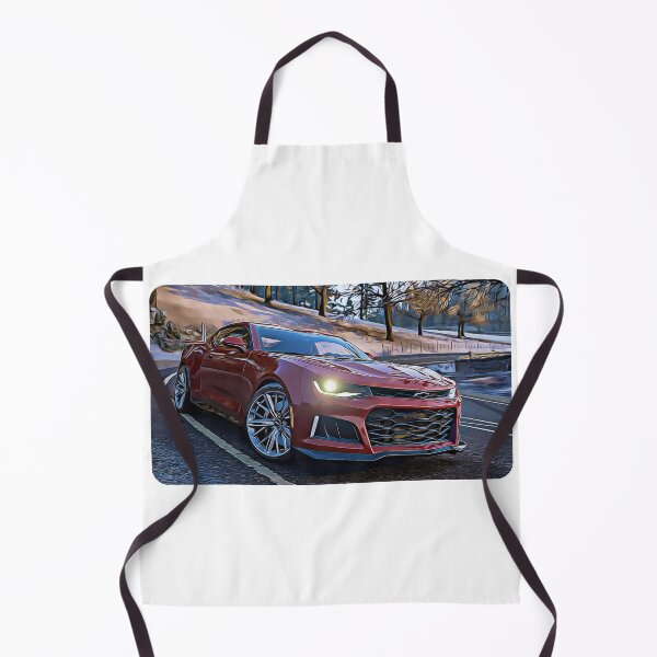Item preview, Camaro ZL1 Cartoon Drawing Action Print designed and sold by Auto-Prints.