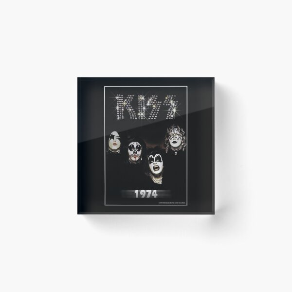 KISS ® the band - 1974 Album - Year Acrylic Block