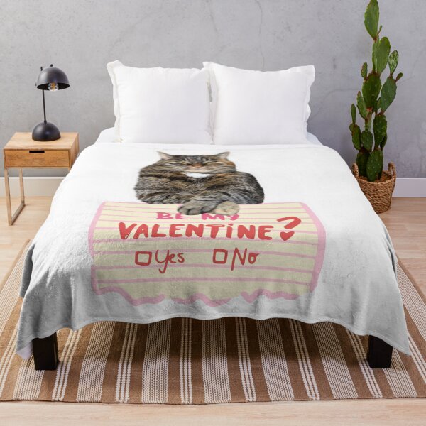 Item preview, Cat Fun Theme San Valentine, Be my Valentine? Yes o No designed and sold by BlancaQstyle.