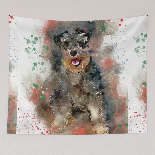Item preview, Schnauzer dog art pets dogs cute sweet puppy Schnauzers designed and sold by Coolstuff4you71.