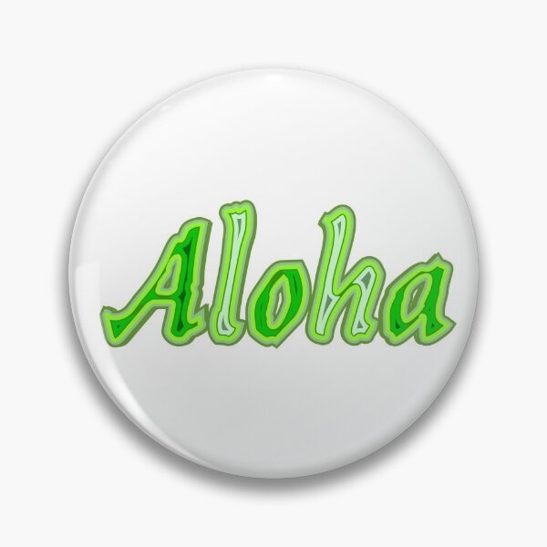 Item preview, Aloha designed and sold by Jokertags.
