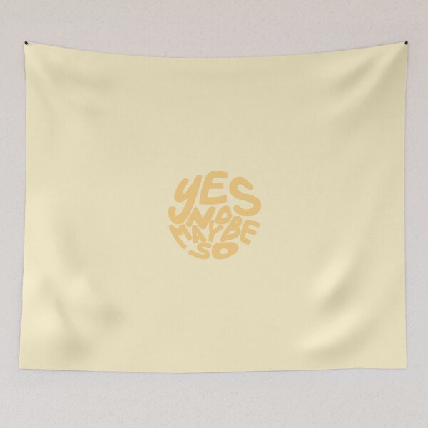 Item preview, yellow yes no maybe so designed and sold by azaleae.