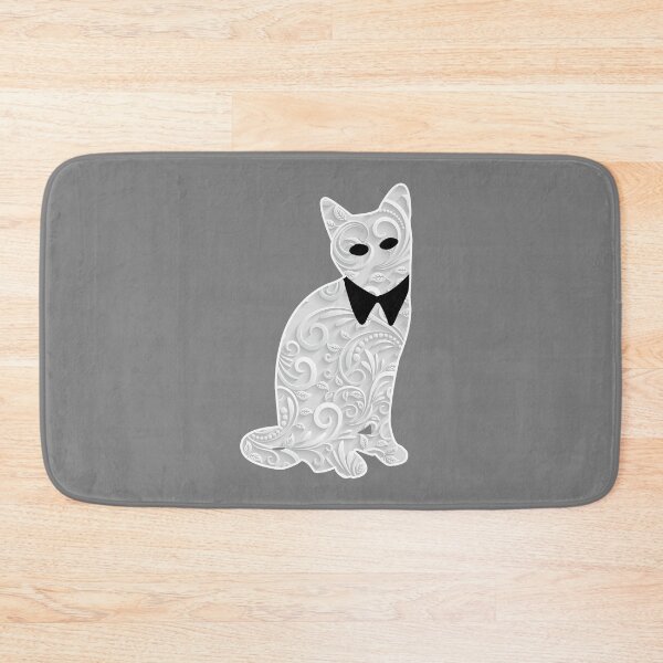 Item preview, Floral Cat in Flowers Popoki 704 designed and sold by VinBasis.