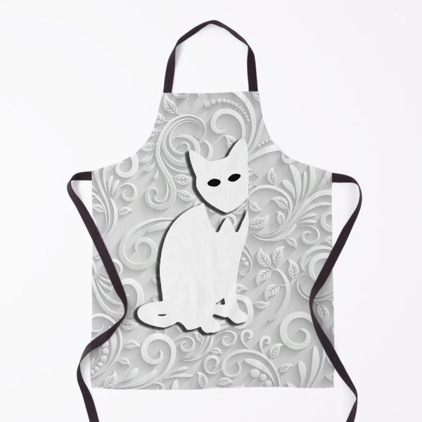 Item preview, Floral Cat in Flowers Popoki 704 designed and sold by VinBasis.