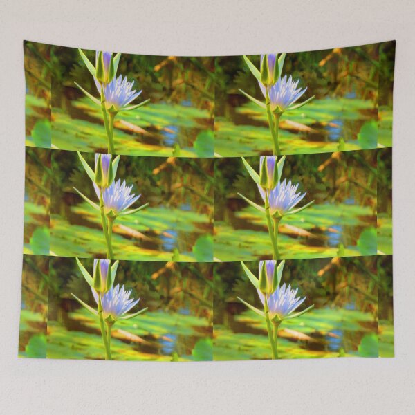 Item preview, Waterlily's Throw Pillow ,Cushion designed and sold by ginnymac.