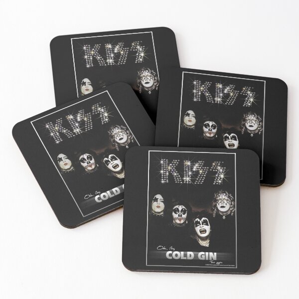 Item preview, KISS ® the band - 1974 Album - Cold Gin Lyrics designed and sold by musmus76.