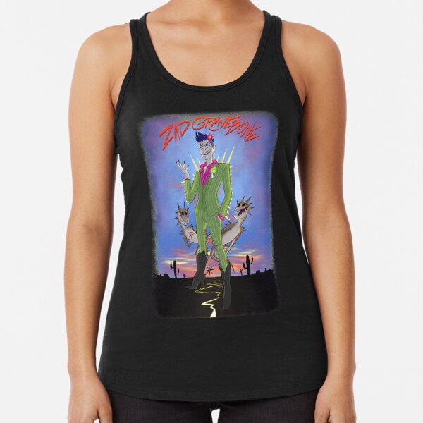 Achillean Cactus King Shirt Racerback Tank Top