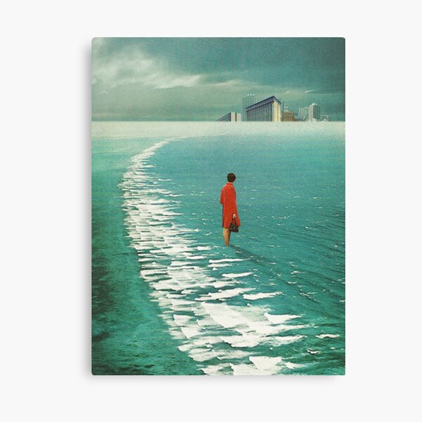 Waiting For The Cities To Fade Out Canvas Print