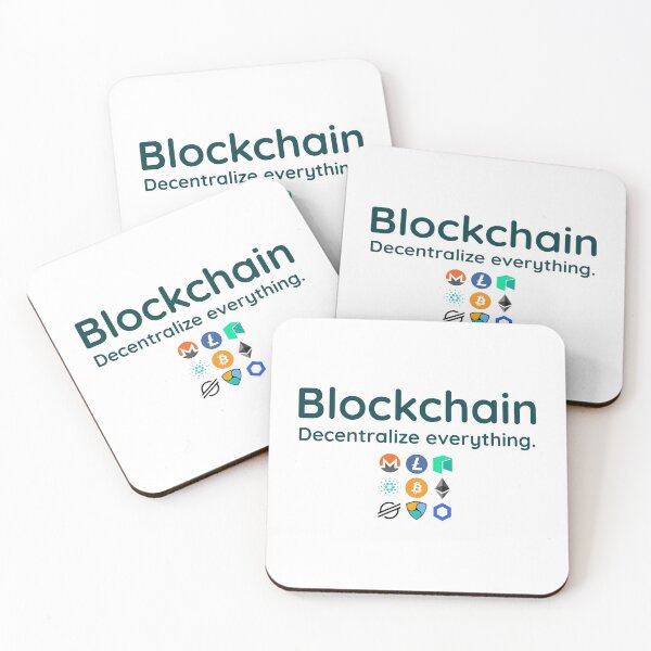 Item preview, Blockchain Decentralize Everything designed and sold by Bitgoods.