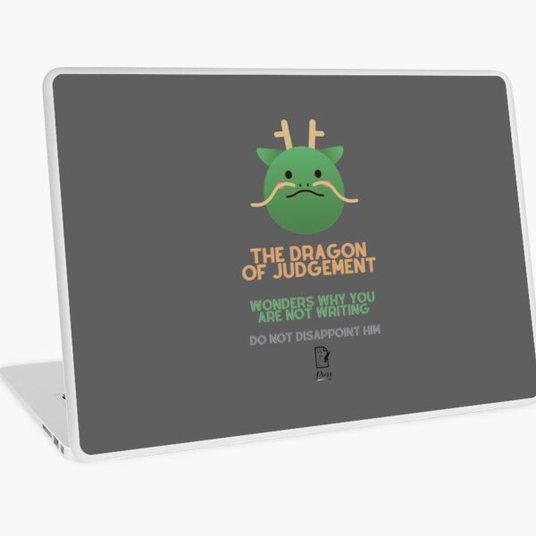 The Dragon of Judgement Laptop Skin