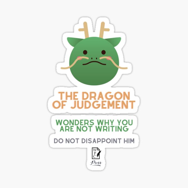 The Dragon of Judgement Sticker