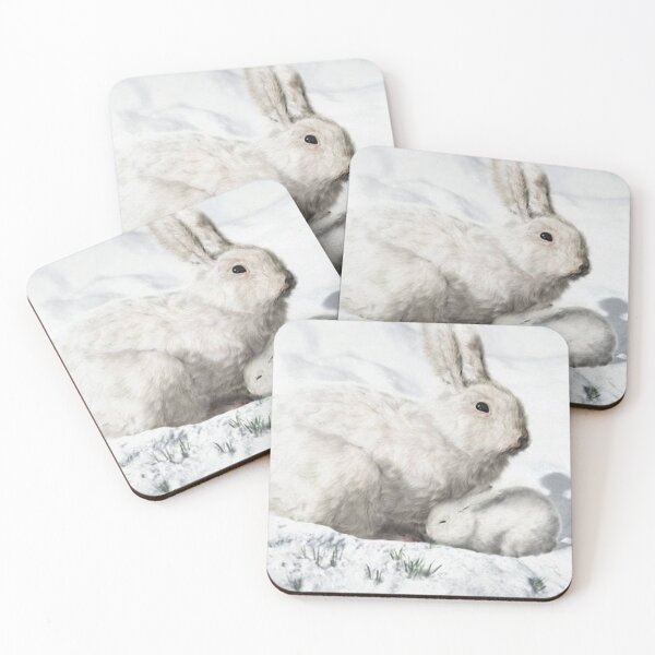 Item preview, Cute arctic hare. designed and sold by Lan thi Nguyen.