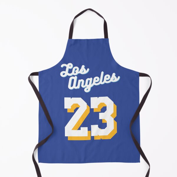 Item preview, Lebron James 23 Baby Blue, White and Gold 2021 Jersey | LA LAKERS designed and sold by Desznr.