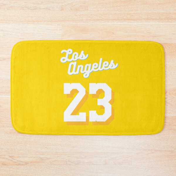 Item preview, Lebron James 23 Baby Blue, White and Gold 2021 Jersey | LA LAKERS designed and sold by Desznr.