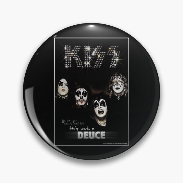 Item preview, KISS ® the band - 1974 Album - Deuce Lyrics designed and sold by musmus76.