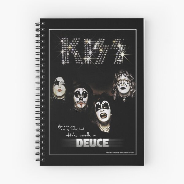Item preview, KISS ® the band - 1974 Album - Deuce Lyrics designed and sold by musmus76.