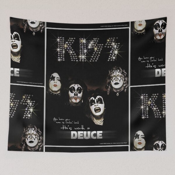 Item preview, KISS ® the band - 1974 Album - Deuce Lyrics designed and sold by musmus76.
