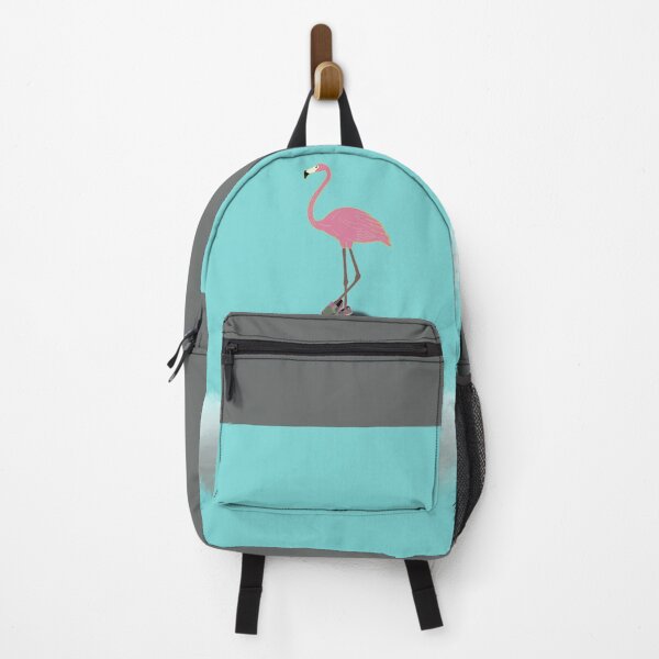 Item preview, Flamingo In Boat Shoes Turquoise Sky  designed and sold by ArtisEtArtis.
