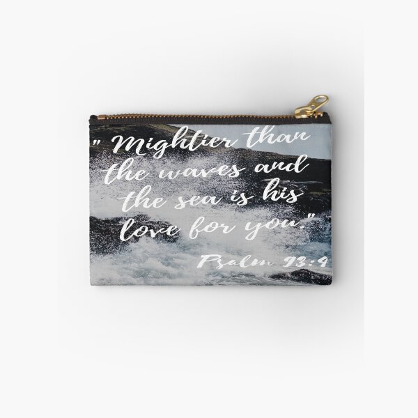Item preview, Psalm 93:4 waves bible verse designed and sold by JLPhotographer.