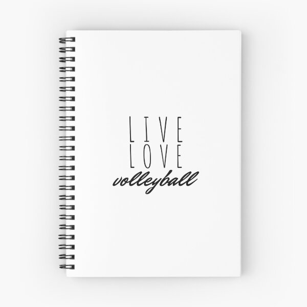 Item preview, Live, Love Volleyball - Volleyball quote gift designed and sold by Minimalist Quotes and Sayings.