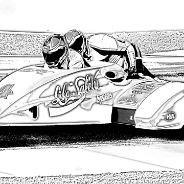 Artwork thumbnail, Motorcycle Racers by Donald Stewart