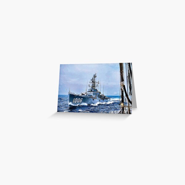 USS DEALEY (DE-1066) SHIP'S STORE Greeting Card