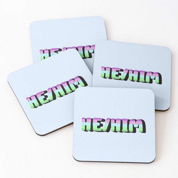 Item preview, Toric Pride Flag He/Him Pronoun designed and sold by EuropaPrints.