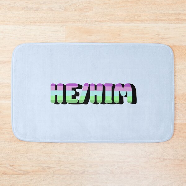 Item preview, Toric Pride Flag He/Him Pronoun designed and sold by EuropaPrints.