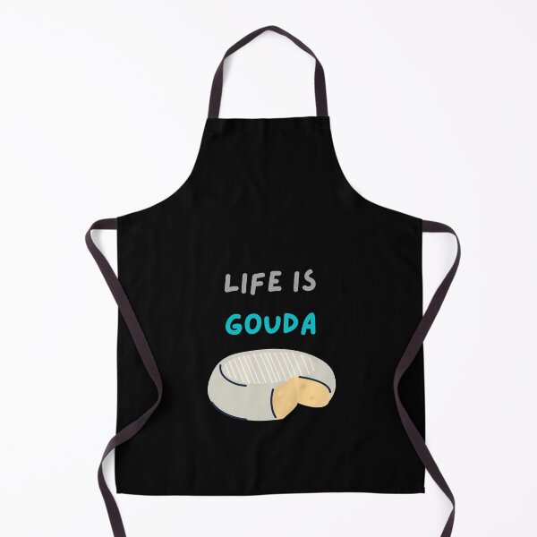 Item preview, Life is Gouda, Life is Good Pun designed and sold by GoodMoodFood.