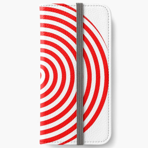 Hypnotic Spiral iPhone Wallet