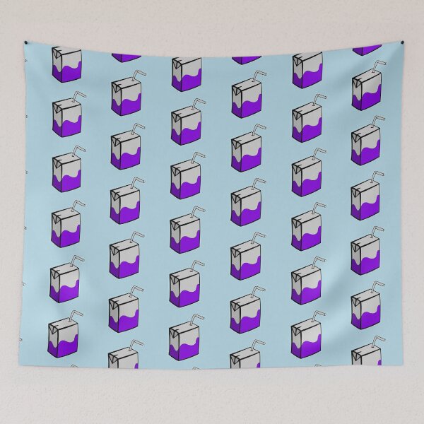 Item preview, Purple Grape Juice Box drawing  designed and sold by madiidean.