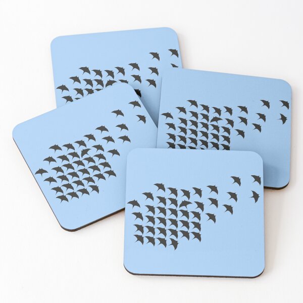 Item preview, Manta mantra - swarm | black designed and sold by paIMAGES.
