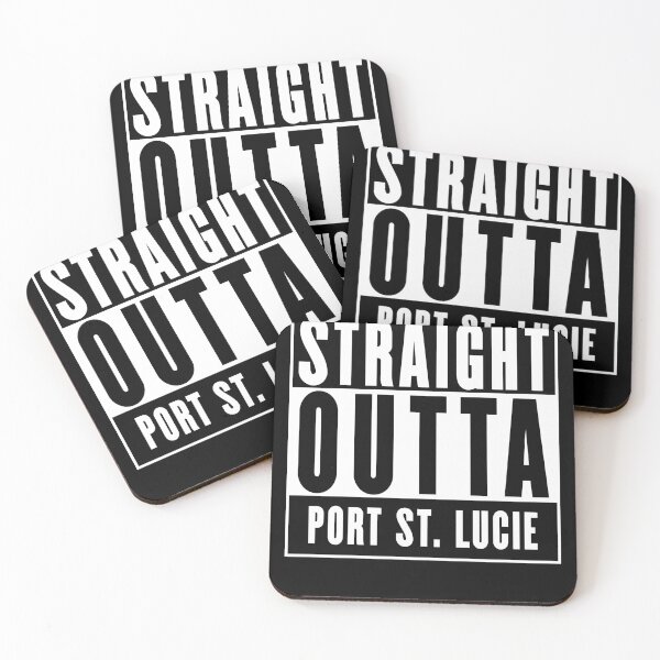 Item preview, Straight Outta Port St. Lucie designed and sold by RandomStuffShop.
