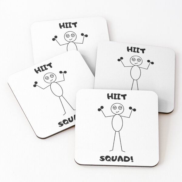 Item preview, HIIT Squad Sly the Stick Guy designed and sold by jrichard99.