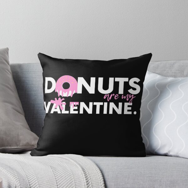 Item preview, Donuts are my Valentine. designed and sold by Azodiac.