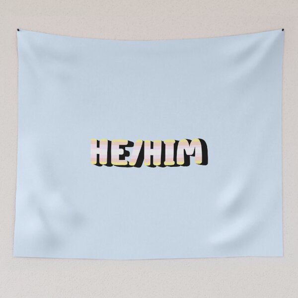 Item preview, Pangender Pride Flag He/Him Pronoun designed and sold by EuropaPrints.