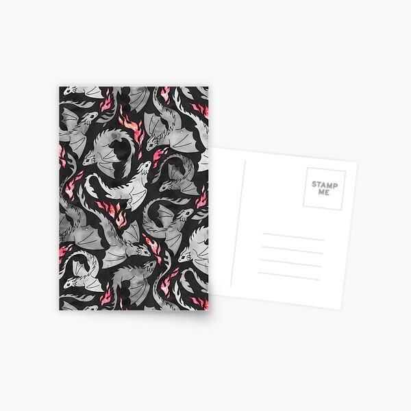 Item preview, Dragon fire dark grey and black designed and sold by adenaJ.