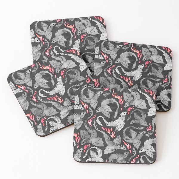 Item preview, Dragon fire dark grey and black designed and sold by adenaJ.
