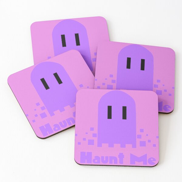 Item preview, Haunt Me Vaporwave Pixel Ghost - Purple designed and sold by iafwstatic.
