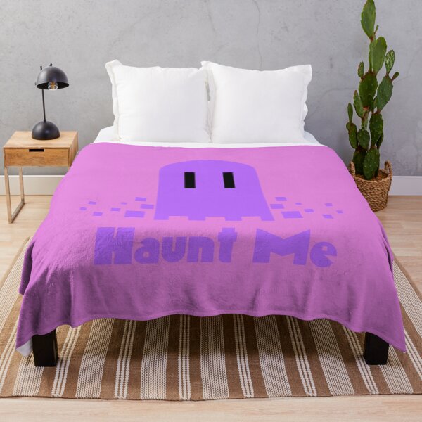Item preview, Haunt Me Vaporwave Pixel Ghost - Purple designed and sold by iafwstatic.