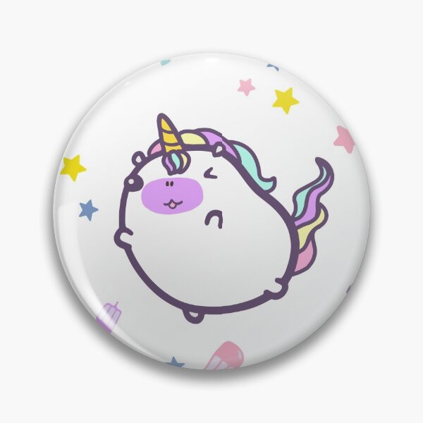 Item preview, Cute fluffy unicorn designed and sold by hellolen.