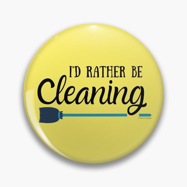 Item preview, Rather Be Cleaning Broom Funny Housekeeping Gifts designed and sold by SavvyCleaner.