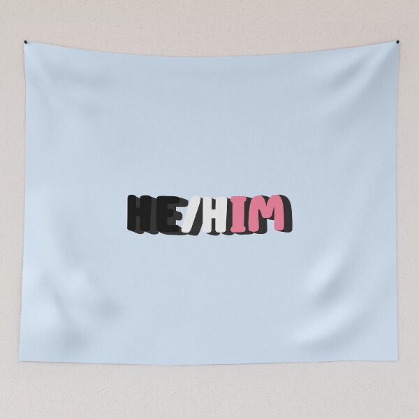 Item preview, Femaric Pride Flag He/Him Pronoun designed and sold by EuropaPrints.