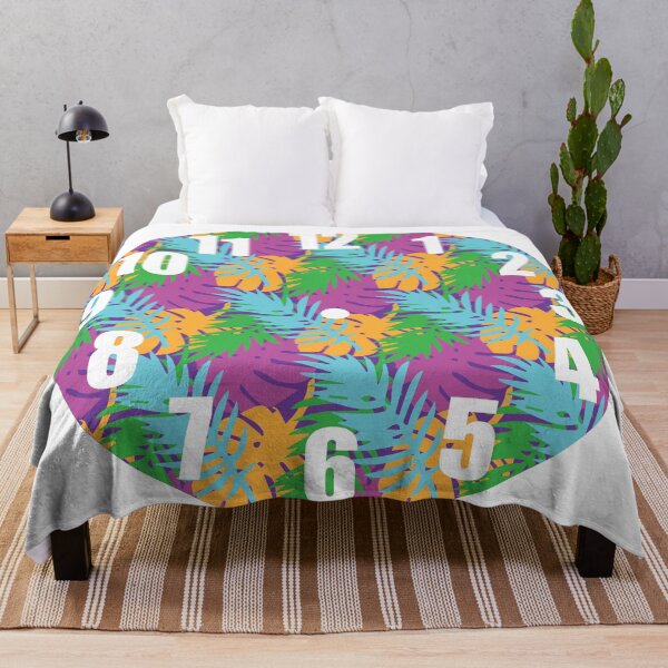Item preview, Jungle Numbers perfect clock designed and sold by NickiPost.