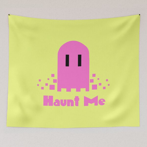 Item preview, Haunt Me Vaporwave Pixel Ghost - Pink designed and sold by iafwstatic.
