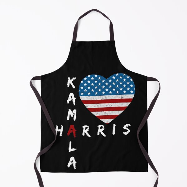Item preview, Kamala Harris heart patriotic flag vice president Kamala Harris Joe Biden designed and sold by TrendingTees4u.