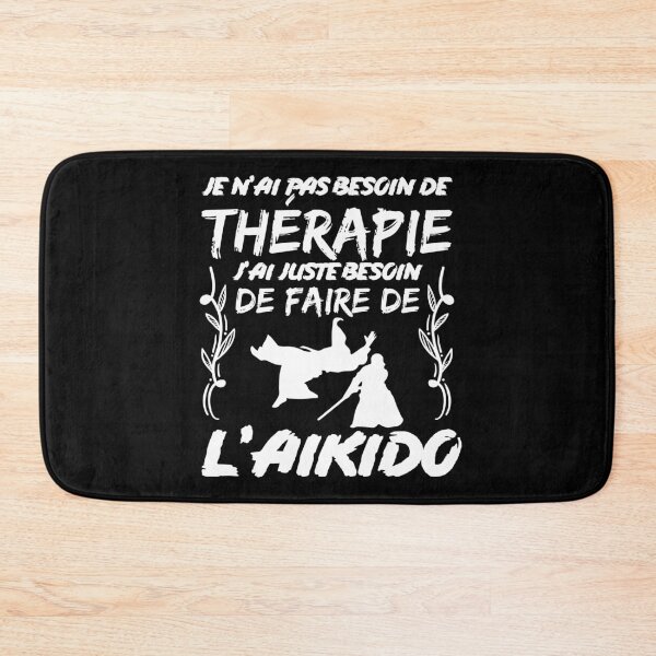 Item preview, Aikido therapy gift idea for martial artist Budo designed and sold by Nessshirts.