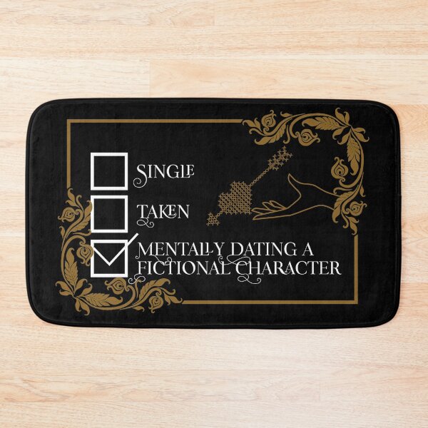 Item preview, Dating a fictional character. Bookish. Book boyfriend/girlfriend designed and sold by Booksshack.